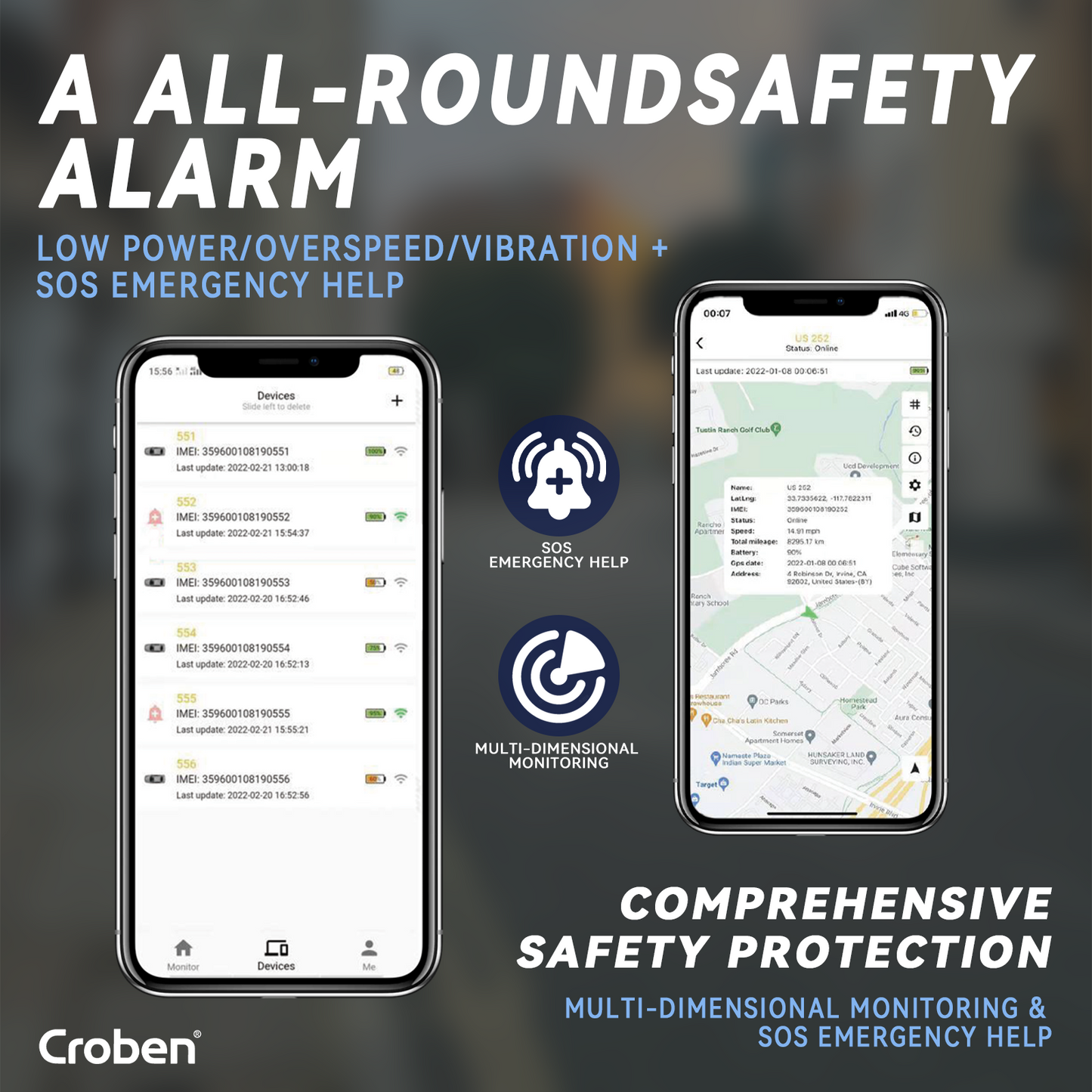 GPS Tracker for Vehicles No Subscription No Monthly Fee,Real-Time Location Car Small Tracker with 4G SIM & Data Included,Long Battery Life,GeoFence,Trip History,Driving Alerts(3 Years)
