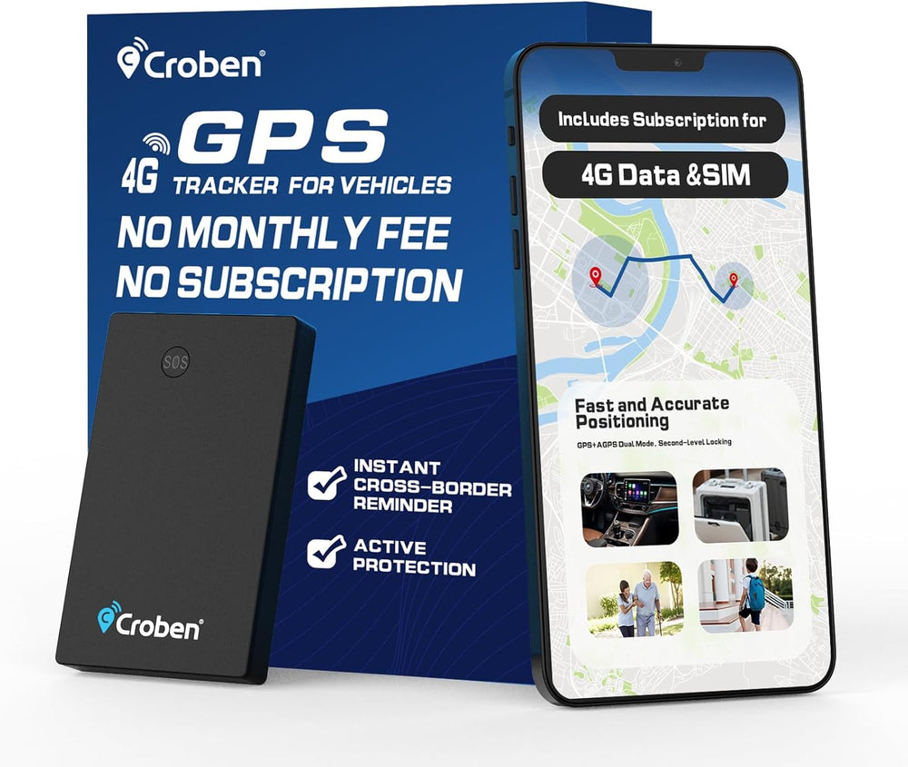 GPS Tracker for Vehicles No Subscription No Monthly Fee,Real-Time Location
